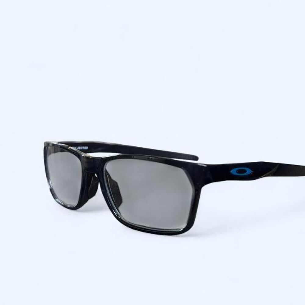 Brand New Oakley Men's Hex Jector Black Ink Rectangle Performance Eyeglasses